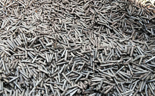 秸稈制粒機加工的芡實顆粒燃料 秸稈制粒機加工的芡實顆粒燃料