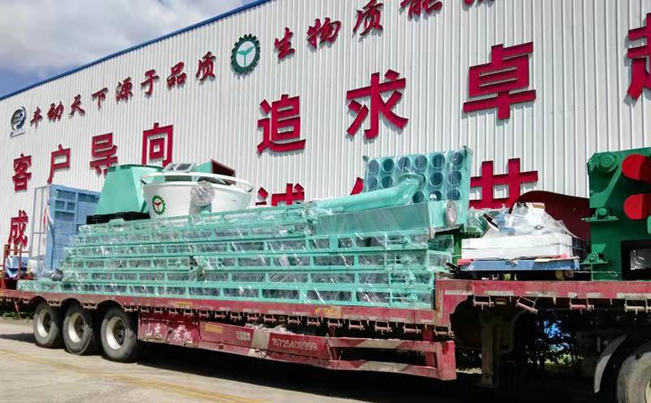 生產線設備準備發往哈爾濱 生產線設備準備發往哈爾濱