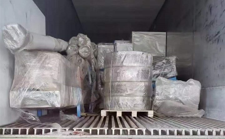 秸稈顆粒機生產(chǎn)線已到達智利 秸稈顆粒機生產(chǎn)線已到達智利